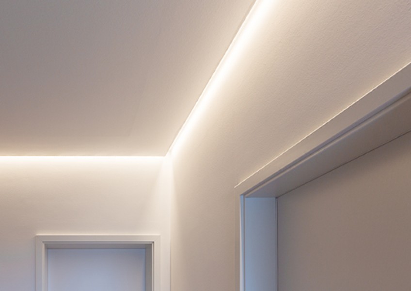 LED Beleuchtung im Flur